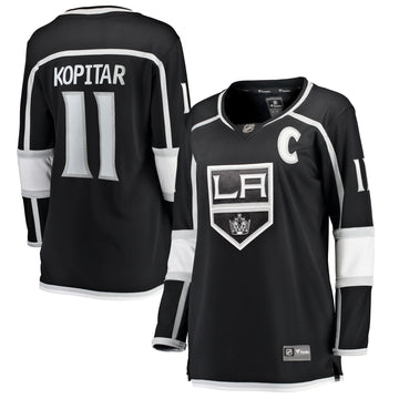 Anze Kopitar Los Angeles Kings black Home jersey