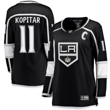 Anze Kopitar Los Angeles Kings black Home jersey