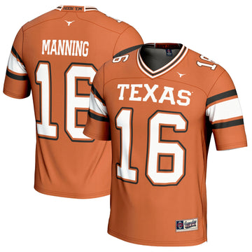 Arch Manning Texas Texas Longhorns orange jersey