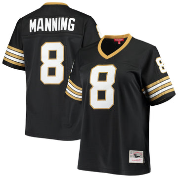 Archie Manning New Orleans Saints black jersey