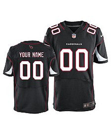 Custom Arizona Cardinals black Elite jersey