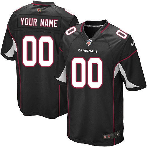 Custom Arizona Cardinals black Game jersey