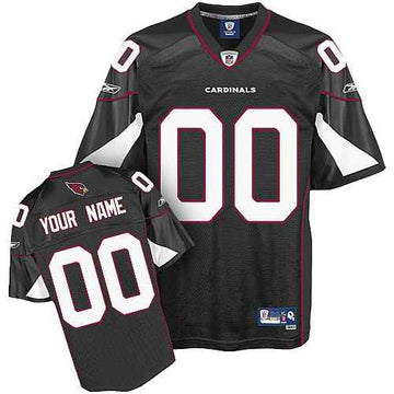 Custom Arizona Cardinals black jersey