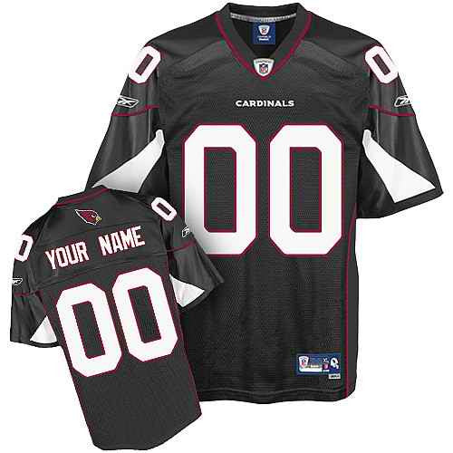 Custom Arizona Cardinals black jersey