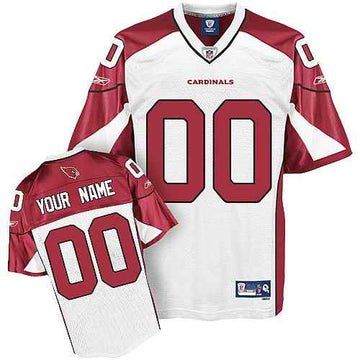 Custom Arizona Cardinals white jersey