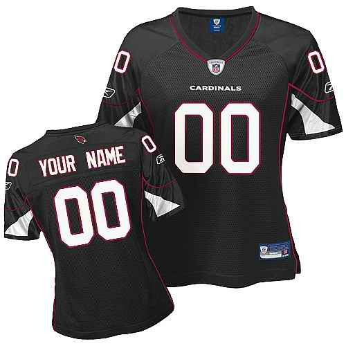 Custom Arizona Cardinals black jersey
