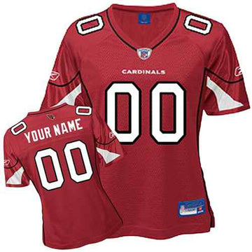 Custom Arizona Cardinals red jersey