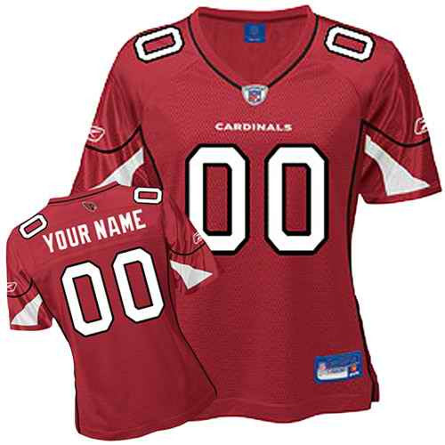 Custom Arizona Cardinals red jersey