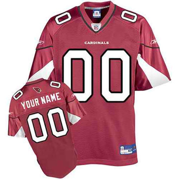Custom Arizona Cardinals red jersey