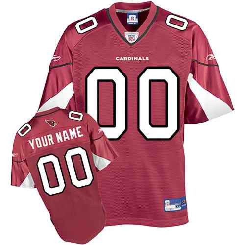 Custom Arizona Cardinals red jersey