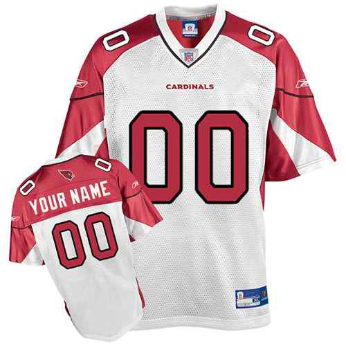 Custom Arizona Cardinals white jersey