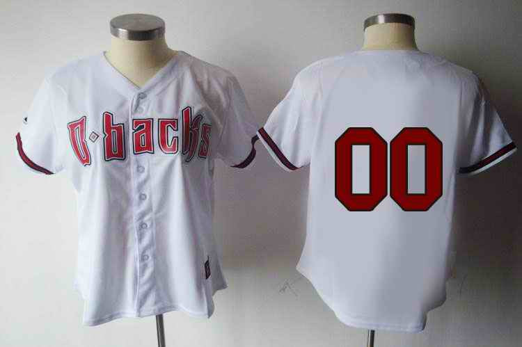 Custom Arizona Diamondbacks white jersey