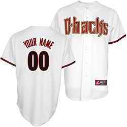 Arizona Diamondbacks white jersey