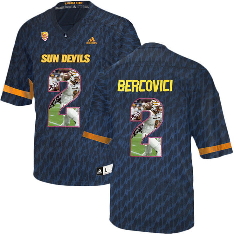 Mike Bercovici Arizona State Sun Devils black jersey