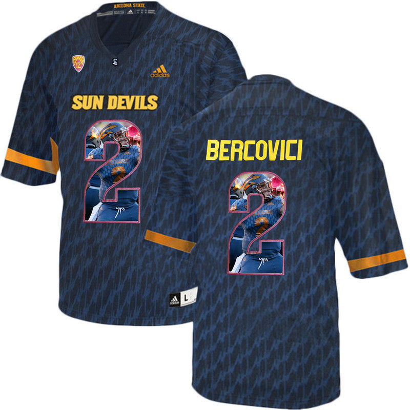 Mike Bercovici Arizona State Sun Devils black jersey