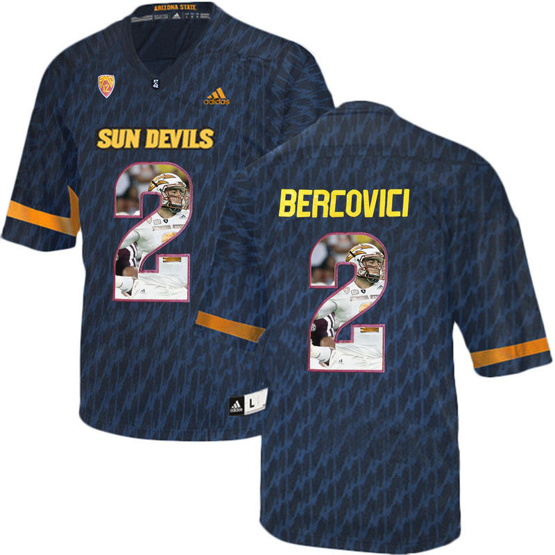 Mike Bercovici Arizona State Sun Devils black jersey