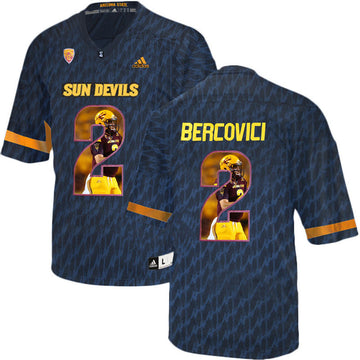 Mike Bercovici Arizona State Sun Devils black jersey