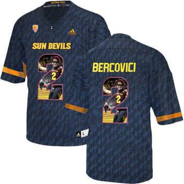 Mike Bercovici Arizona State Sun Devils black jersey