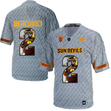 Mike Bercovici Arizona State Sun Devils gray jersey