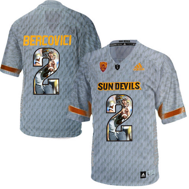 Mike Bercovici Arizona State Sun Devils gray jersey