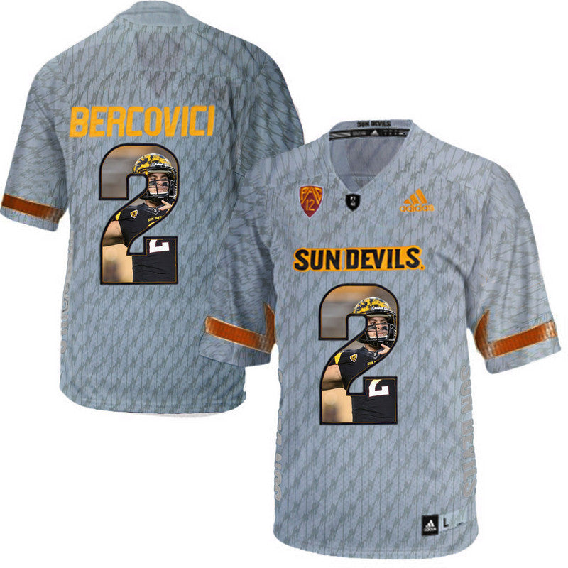 Mike Bercovici Arizona State Sun Devils gray jersey