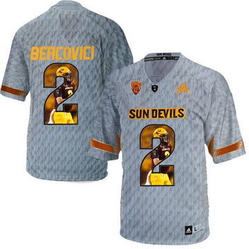 Mike Bercovici Arizona State Sun Devils gray jersey