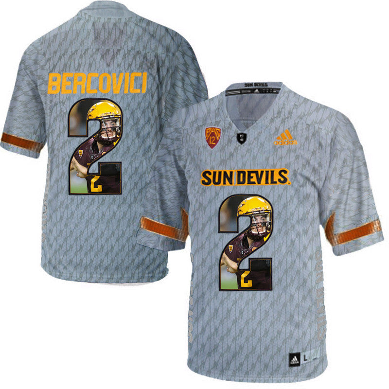 Mike Bercovici Arizona State Sun Devils gray jersey