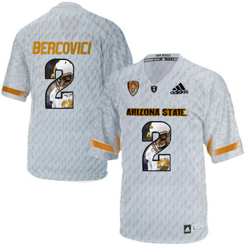 Mike Bercovici Ice Logo Print College Arizona State Sun Devils jersey