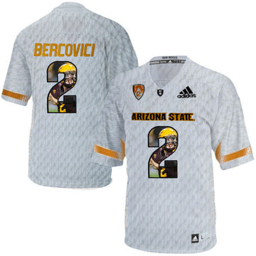 Mike Bercovici Ice Logo Print College Arizona State Sun Devils jersey