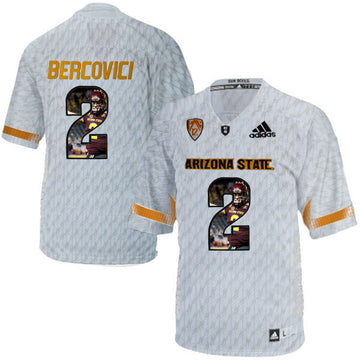 Mike Bercovici Ice Logo Print College Arizona State Sun Devils jersey