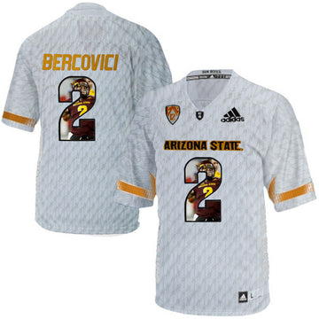 Mike Bercovici Ice Logo Print College Arizona State Sun Devils jersey