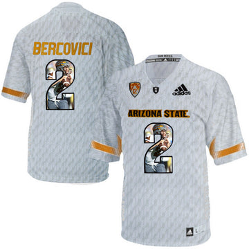 Mike Bercovici Ice Logo Print College Arizona State Sun Devils jersey