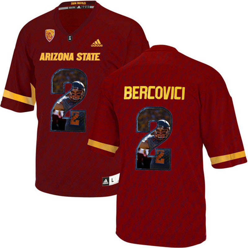 Mike Bercovici Arizona State Sun Devils red jersey