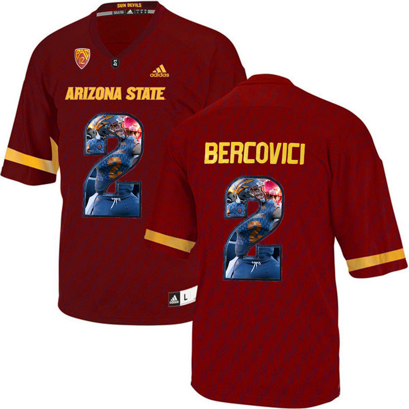 Mike Bercovici Arizona State Sun Devils red jersey