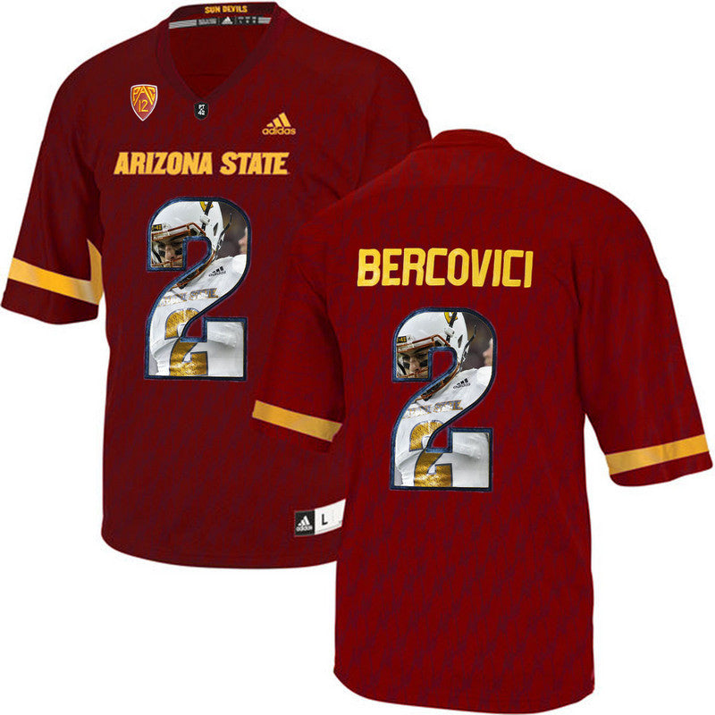 Mike Bercovici Arizona State Sun Devils red jersey