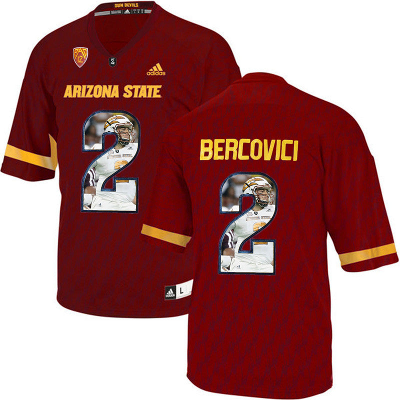 Mike Bercovici Arizona State Sun Devils red jersey
