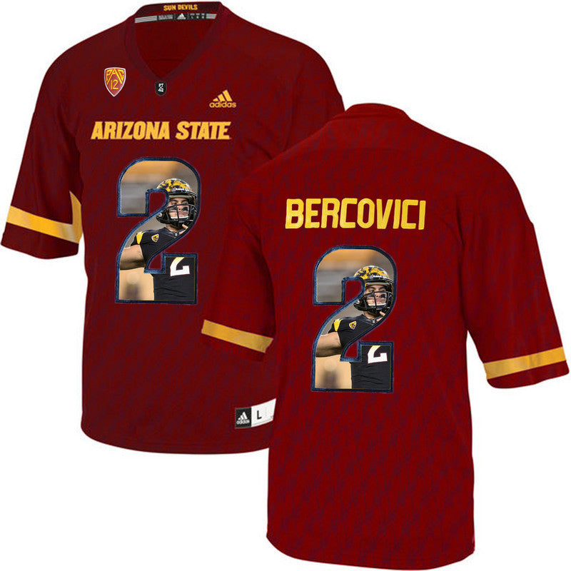 Mike Bercovici Arizona State Sun Devils red jersey