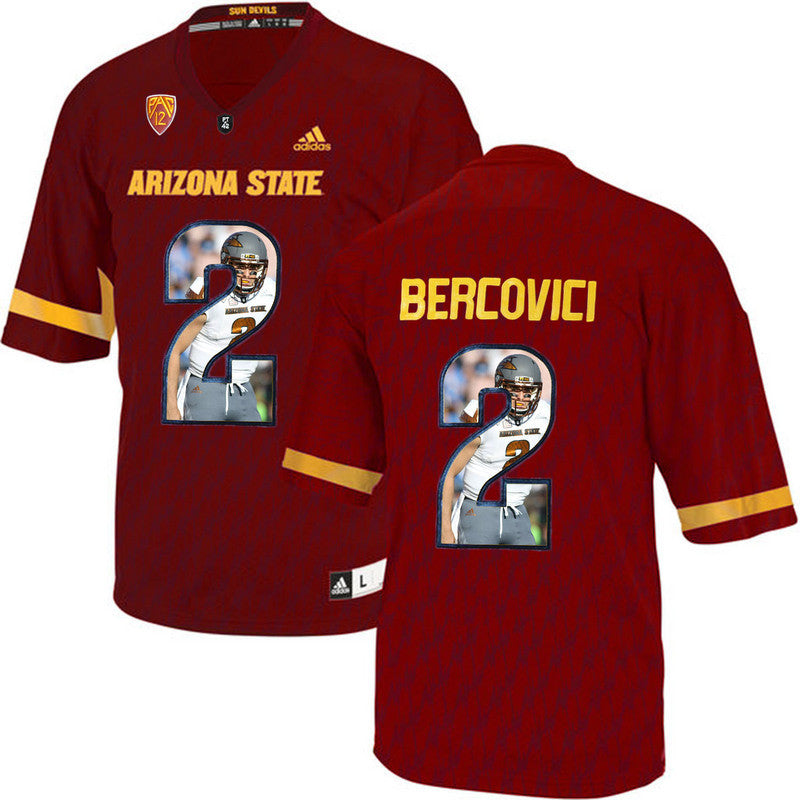 Mike Bercovici Arizona State Sun Devils red jersey