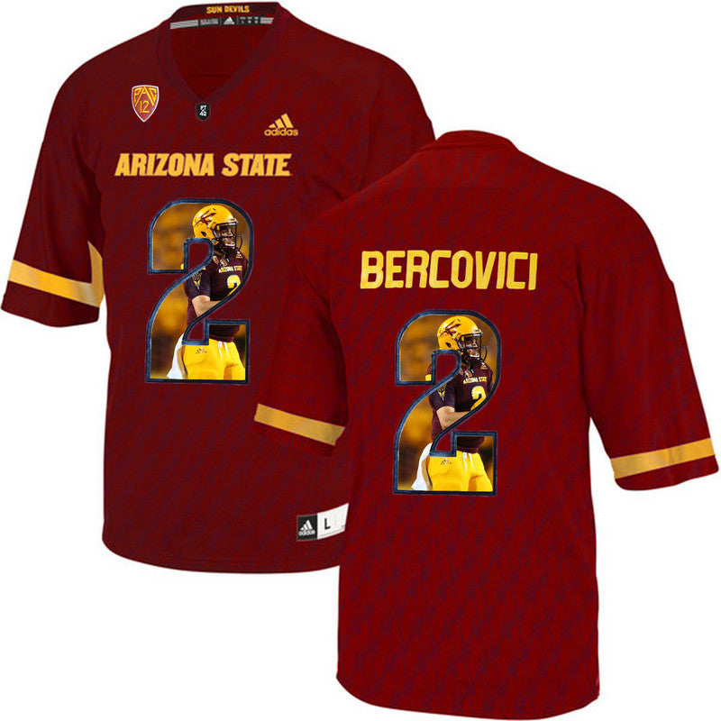 Mike Bercovici Arizona State Sun Devils red jersey