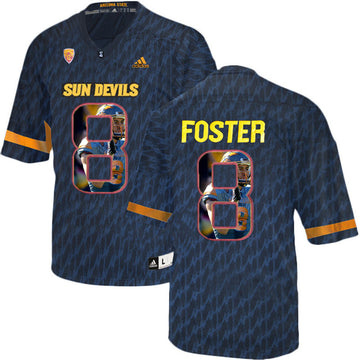 D.J. Foster Arizona State Sun Devils black jersey