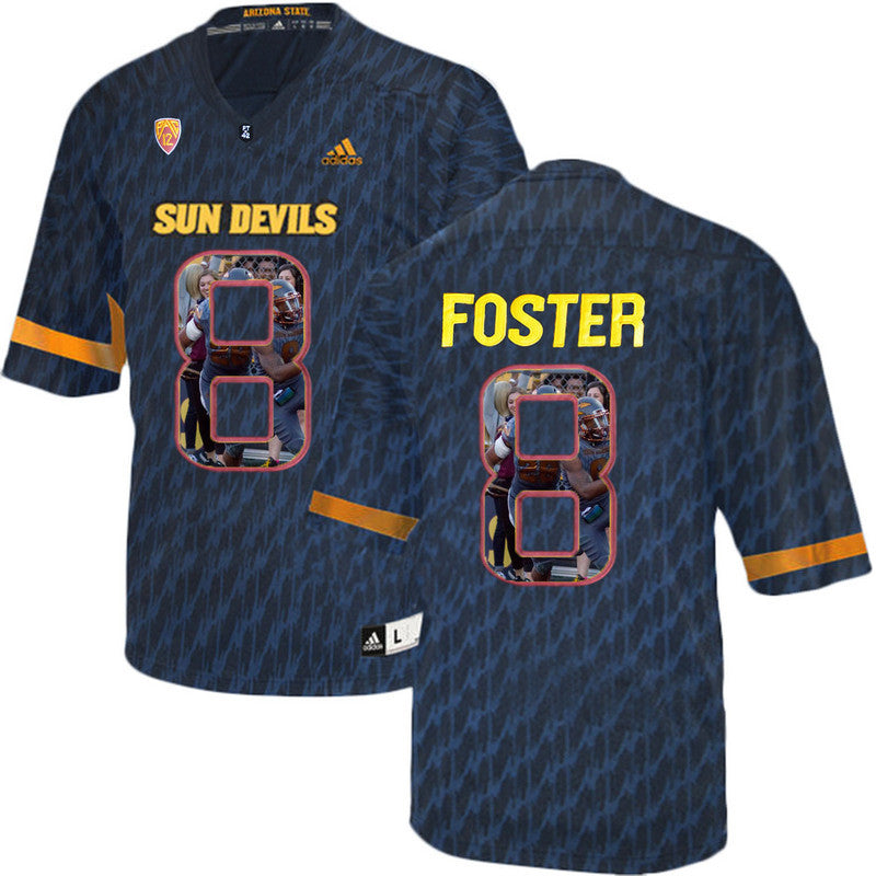 D.J. Foster Arizona State Sun Devils black jersey