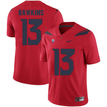 Brandon Dawkins Arizona Wildcats red jersey