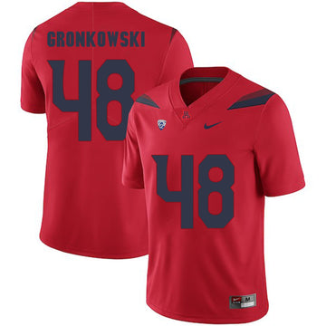 Rob Gronkowski Arizona Wildcats red jersey