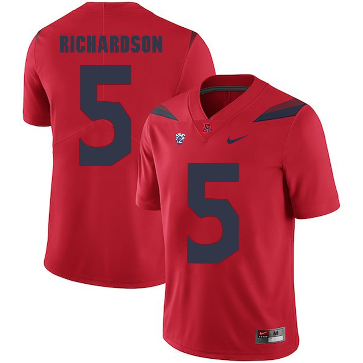 Shaquille Richardson Arizona Wildcats red jersey