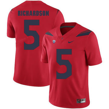 Shaquille Richardson Arizona Wildcats red jersey