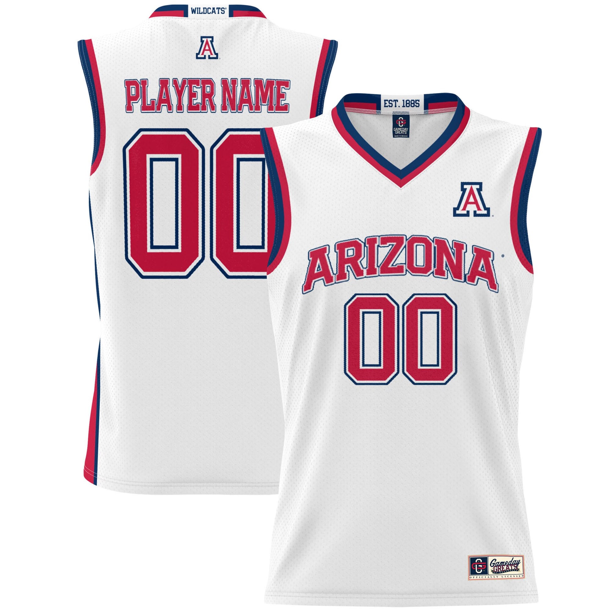 Arizona Wildcats white jersey