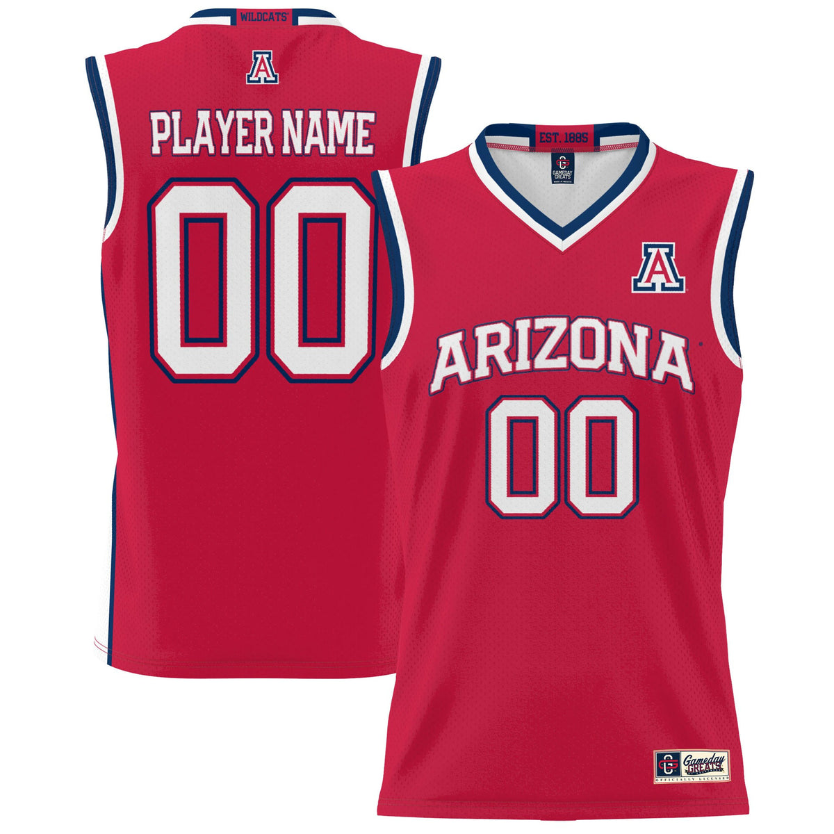 Arizona Wildcats red jersey