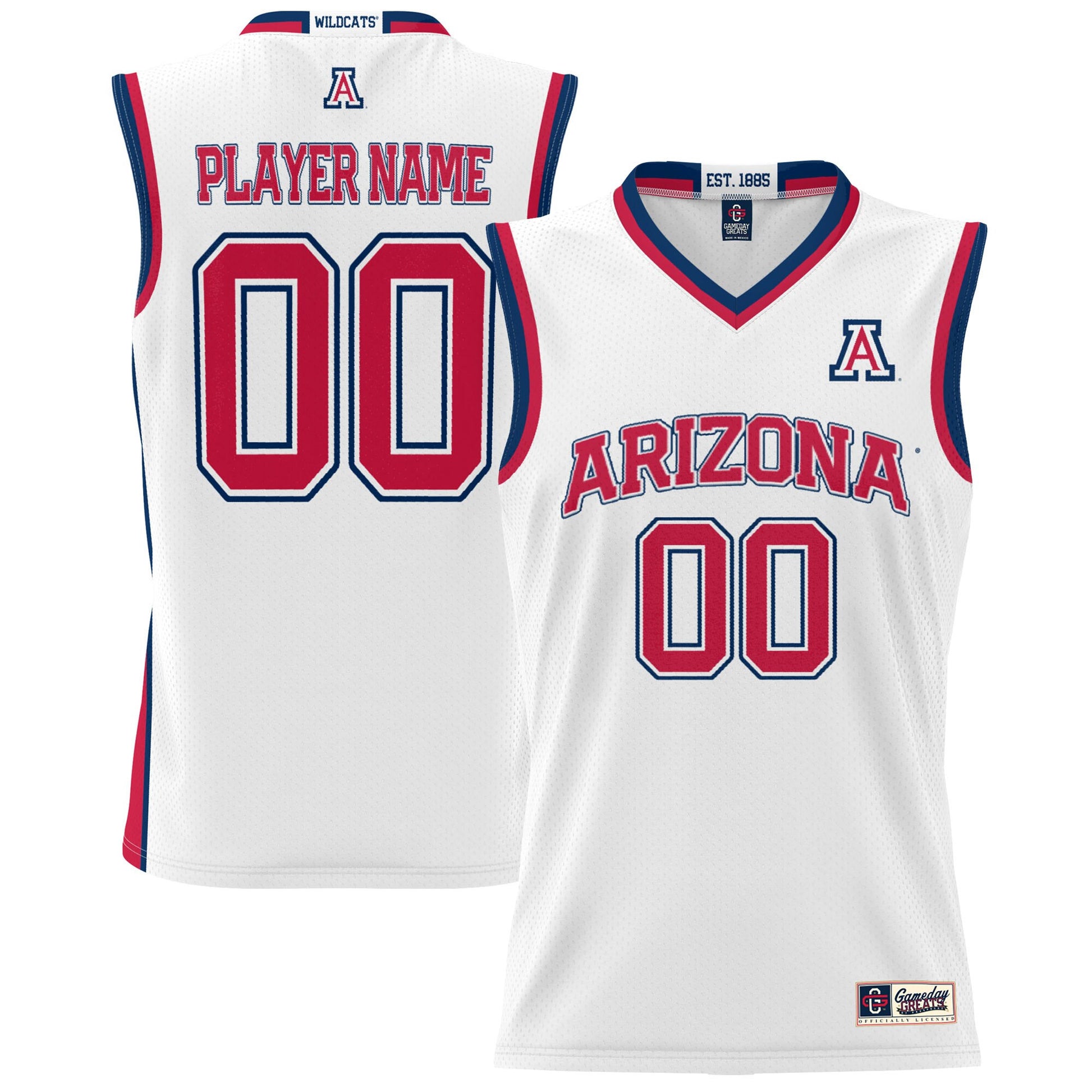 Arizona Wildcats white jersey