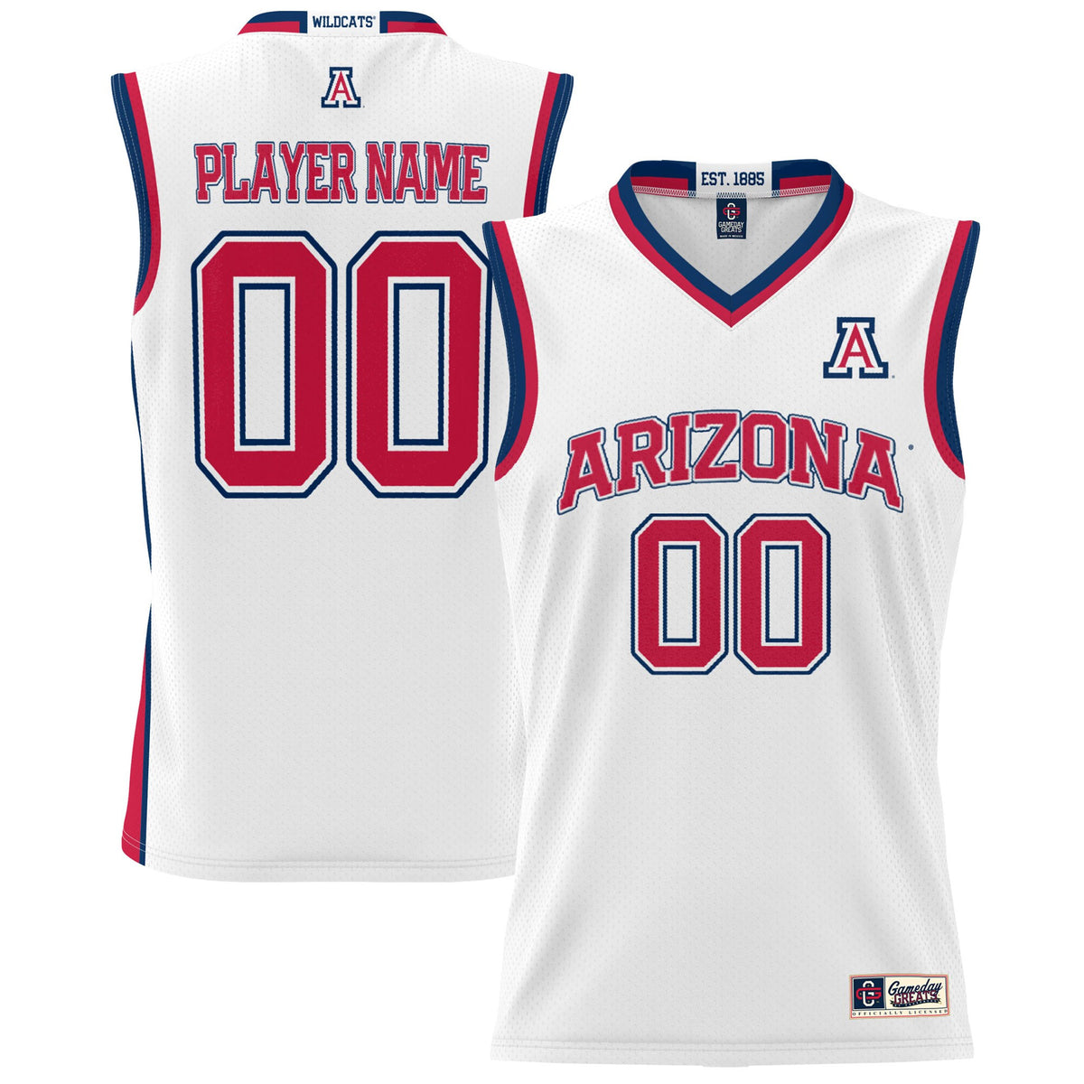 Arizona Wildcats white jersey