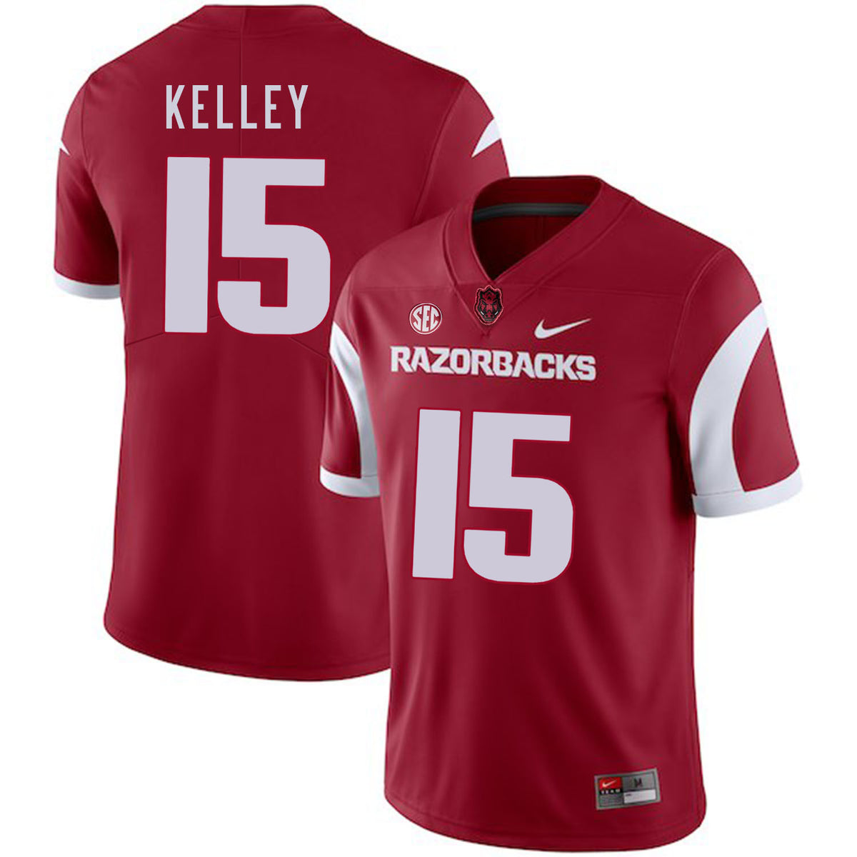 Cole Kelley Arkansas Razorbacks red jersey